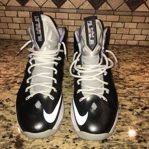 Nike Lebron X 10 Prism Black Strata Grey White